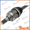 Demi-Arbre de Transmission MTM gauche pour CITROEN | NPW-CT-125, 255ST92